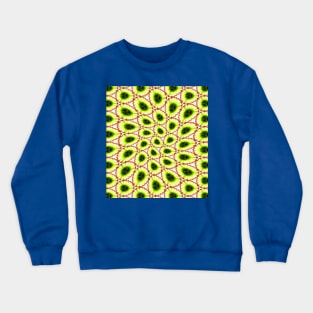 Yellow Daffodil Pattern Crewneck Sweatshirt